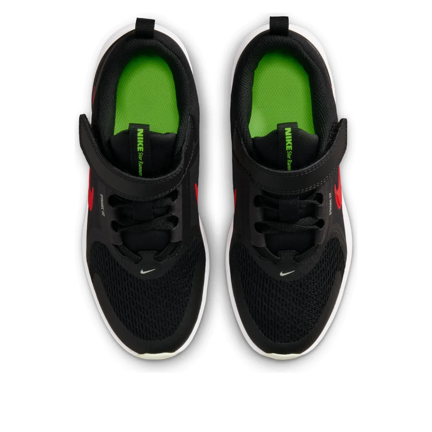 (PS) Кроссовки Nike Star Runner 5 'Anthracite Volt Tint Bright Crimson', черный — фото 2
