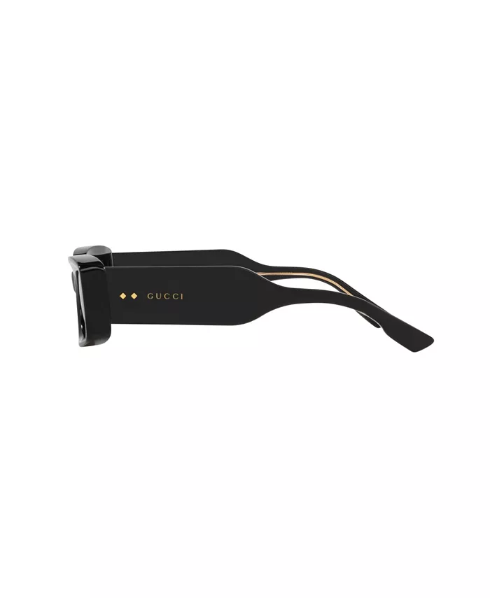 Женские прямоугольные солнцезащитные очки, GG1528S GC002199 Gucci, черный — фото 3