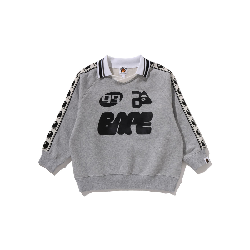 Толстовка FW25 для детей 3-7 лет A BATHING APE, черный — фото 4
