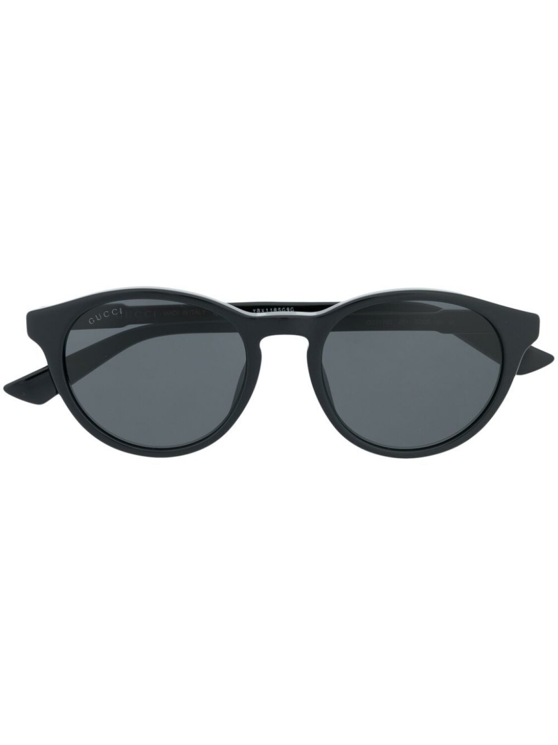 

Gucci Eyewear солнцезащитные очки в круглой оправе, черный