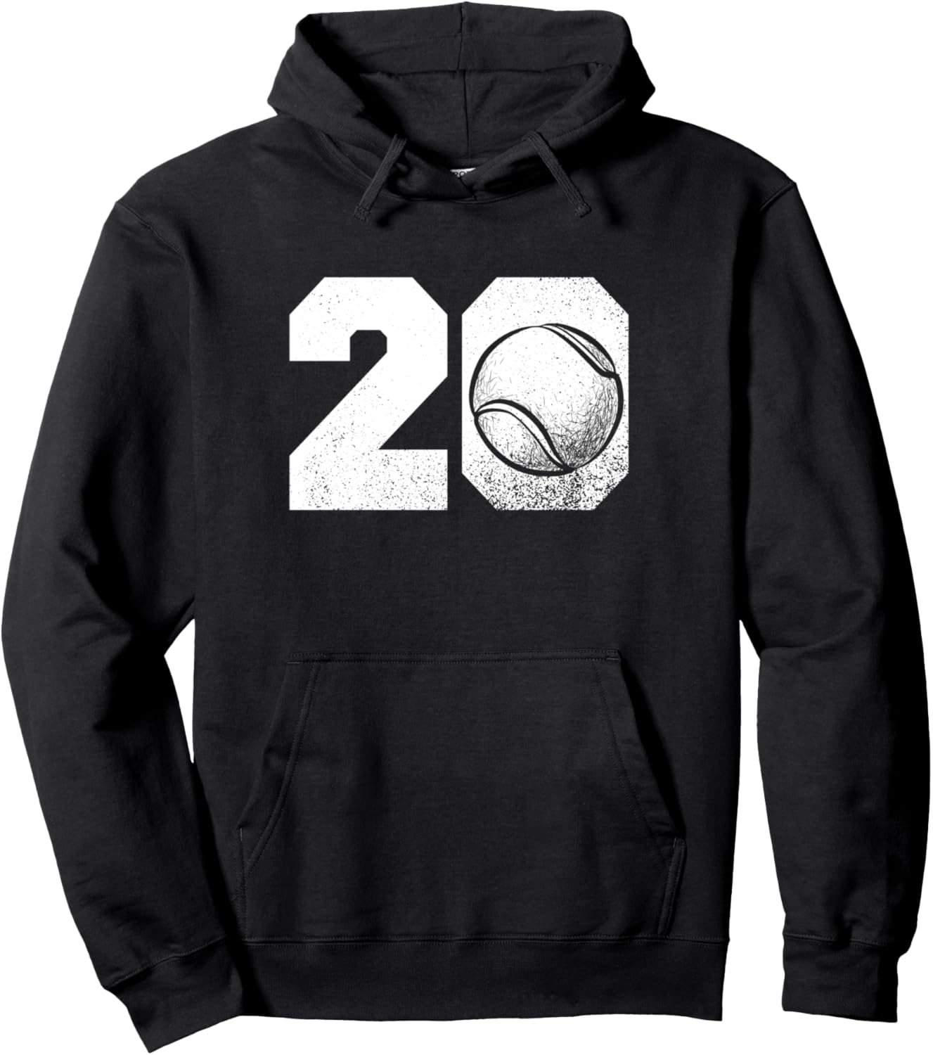 

Худи с надписью «20-летний теннисист, которому исполняется 20 лет» 20 Year Old Birthday Apparel Tennis Boy B-Day, черный