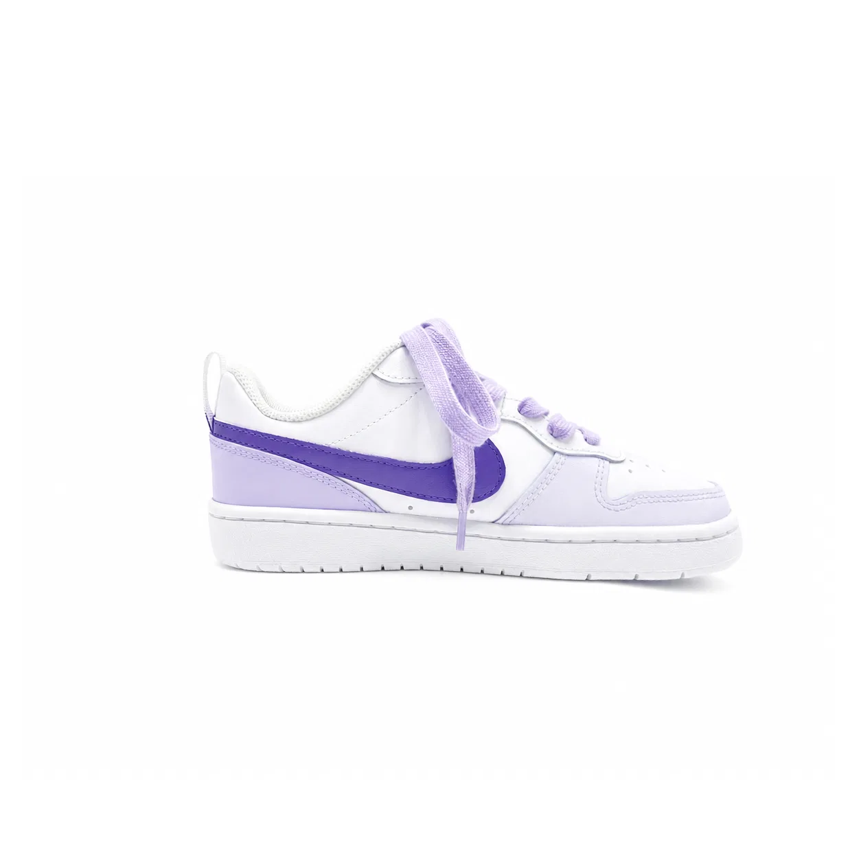 Кроссовки для скейтбординга Nike Court Borough Taro Star Ice Leather Purple Blue — фото 3