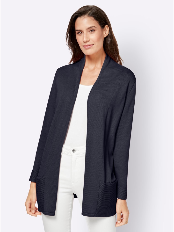 

Длинный кардиган темно-синего цвета WITT WEIDEN