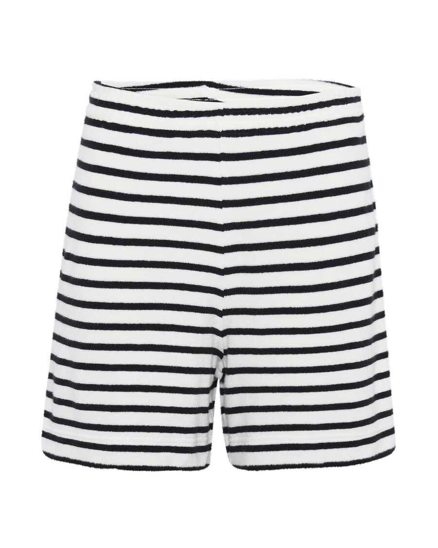 

Брюки свободного кроя Part Two Rosemaya, черный/белый