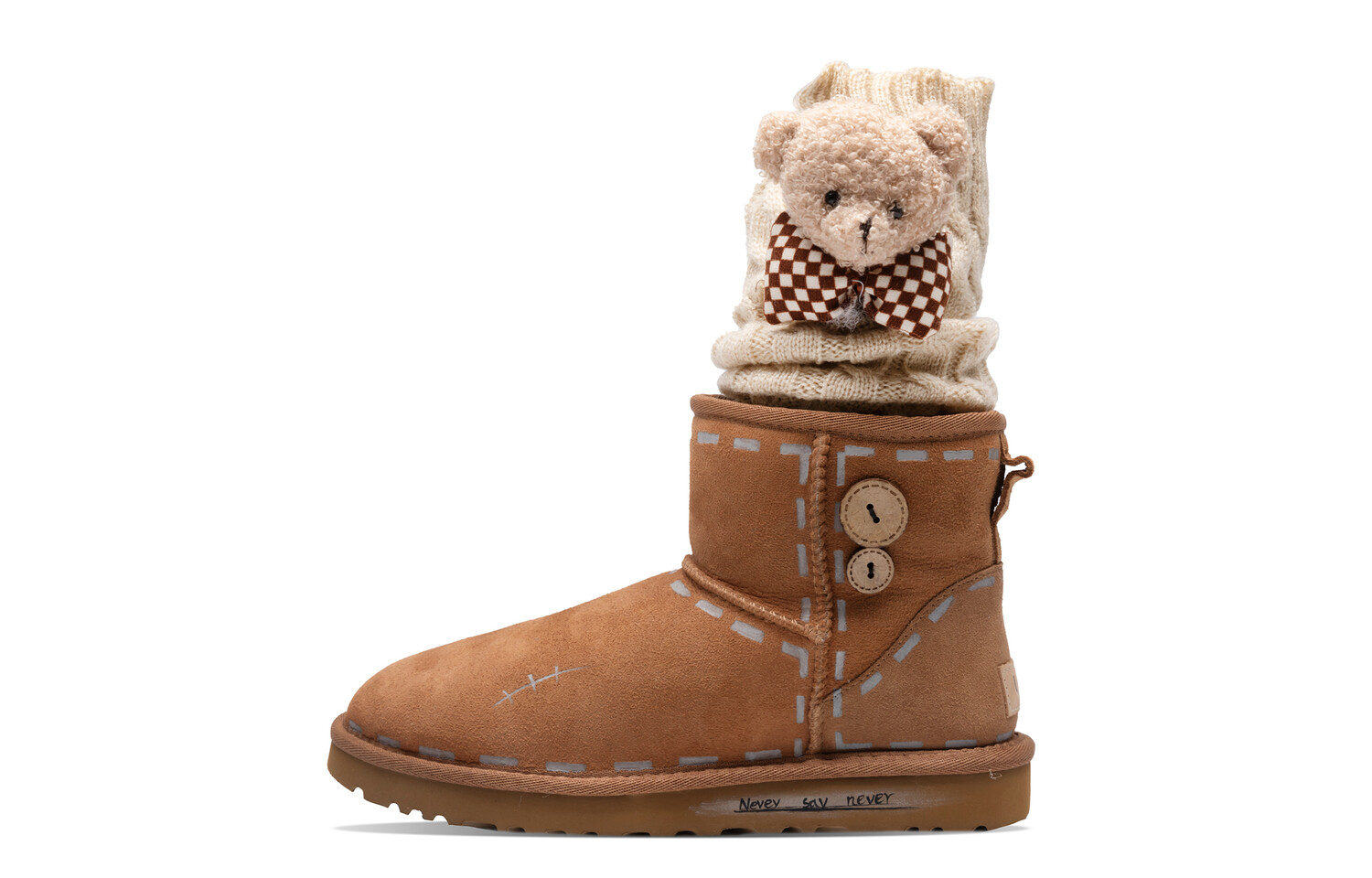 

CLASSIC MINI Зимние ботинки женские Ugg, цвет Chestnut