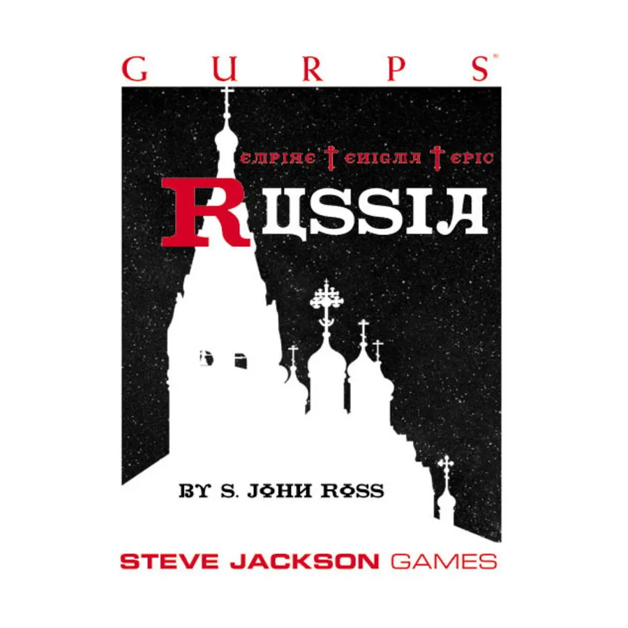 

Russia, GURPS (1st-3rd Edition) - History & Culture, мягкая обложка