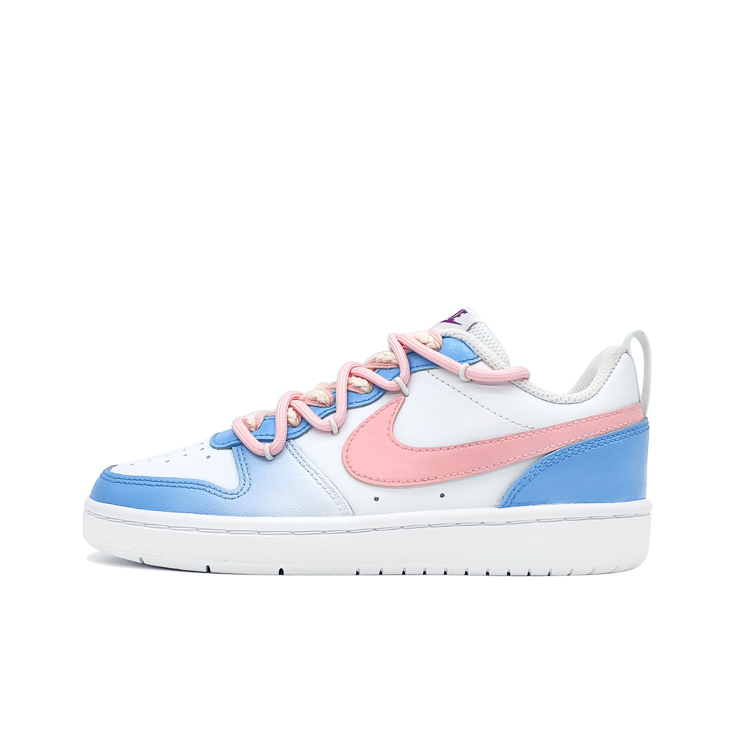 

Женские кроссовки для скейтбординга Nike Court Borough Low, Blue-White Gradient
