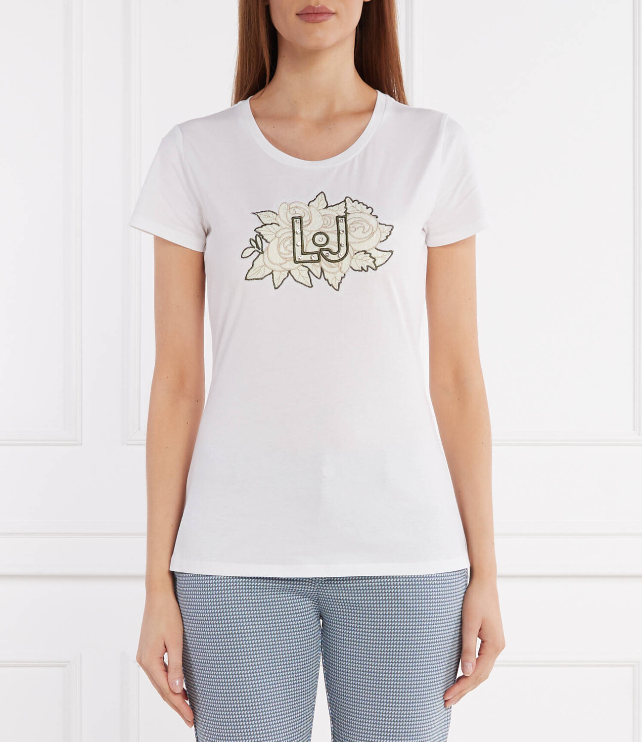 

Футболка Liu Jo Regular Fit, белый