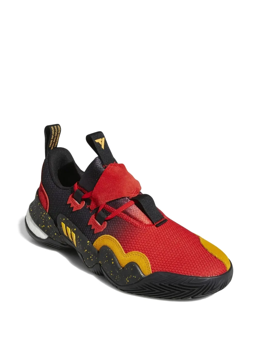 Кроссовки Trae Young 1 Atlanta Hawks - Vivid Red из коллаборации с NBA adidas, красный — фото 2