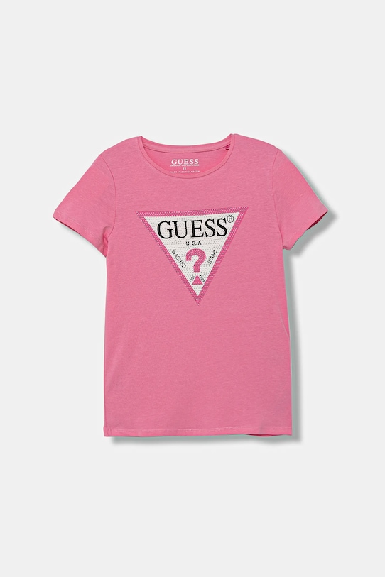 

Детская футболка Guess, розовый