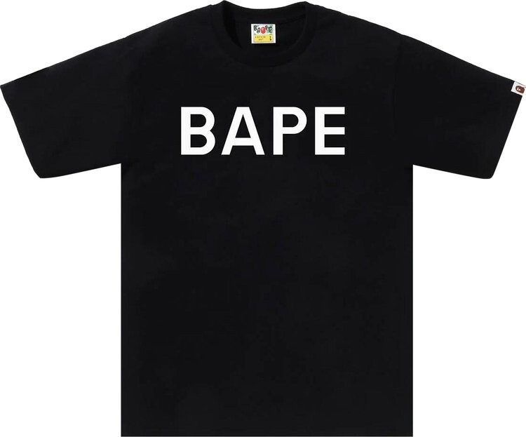 

Футболка BAPE Logo 'Black', черный