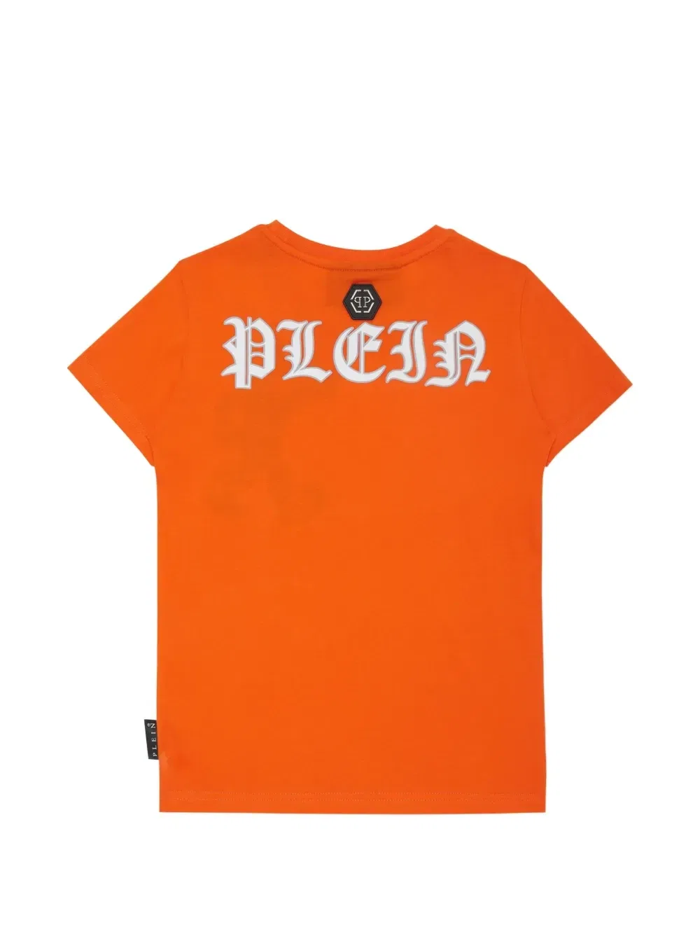 Футболка Skully Gang Philipp Plein Junior, оранжевый — фото 2