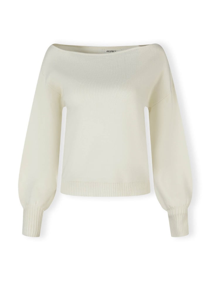 

Respect Вязаный свитер 26WKNIT7 белого цвета