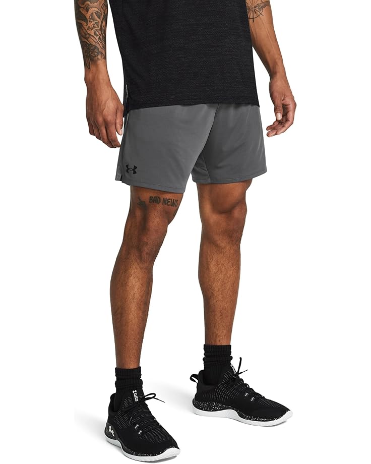 

Шорты Under Armour 7" Tech Vent Shorts, цвет Castlerock/Castlerock/Black