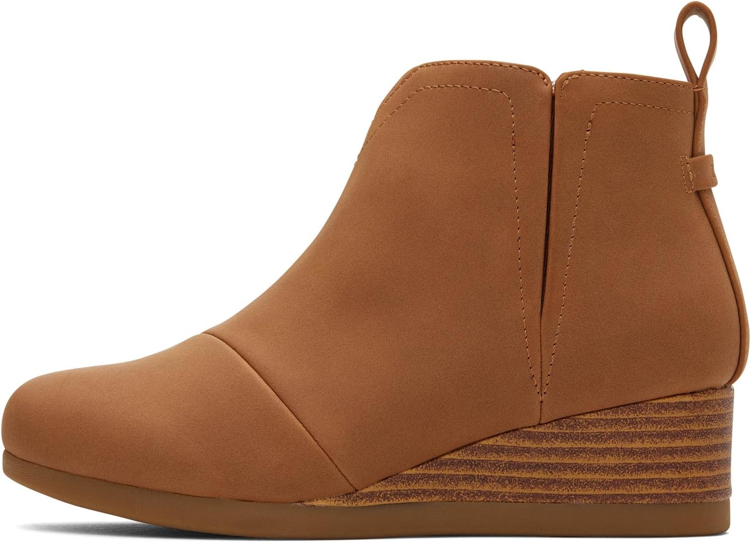 TOMS Girl's, Clare Boot - Little Kid & Big Kid, Tan Pu Nubuck — фото 3