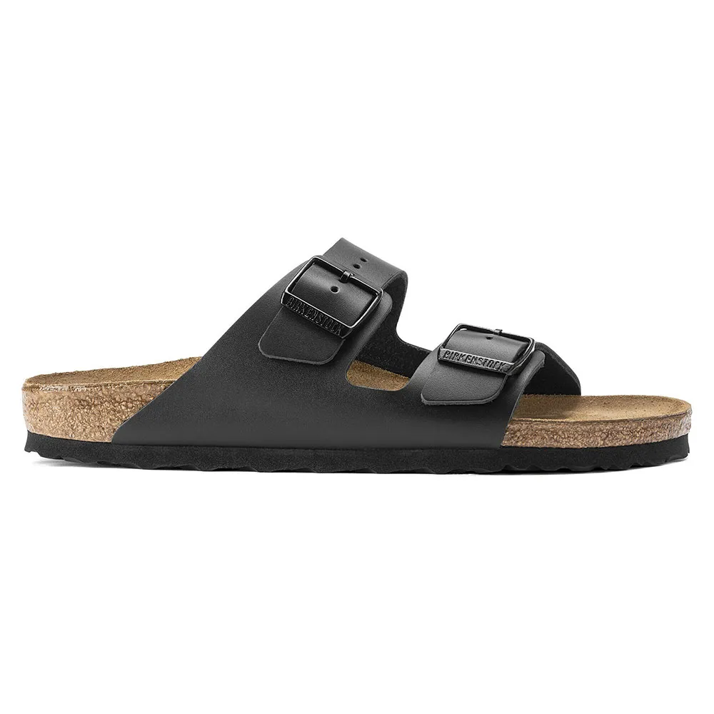 

Сандалии Birkenstock Arizona Natural Leather narrow, черный