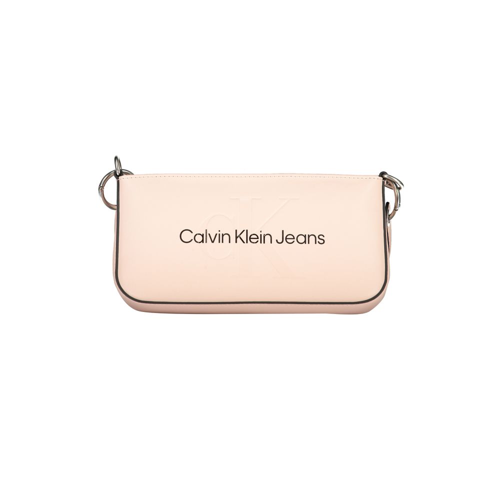

Розовая полиэтиленовая сумочка Calvin Klein