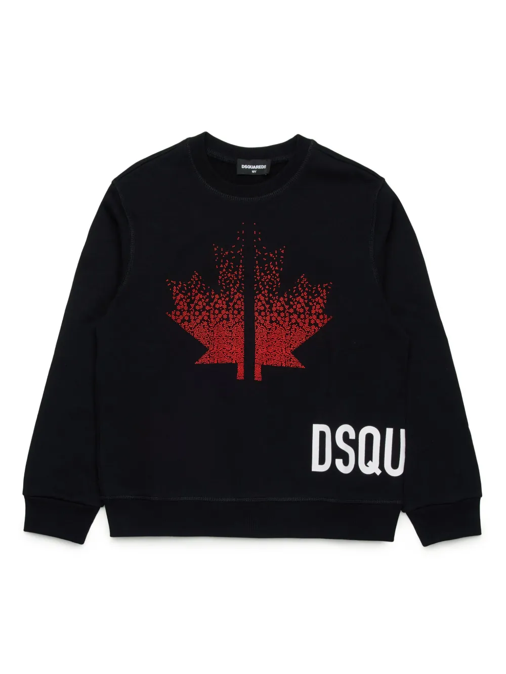 

Толстовка с логотипом DSQUARED2 KIDS, черный