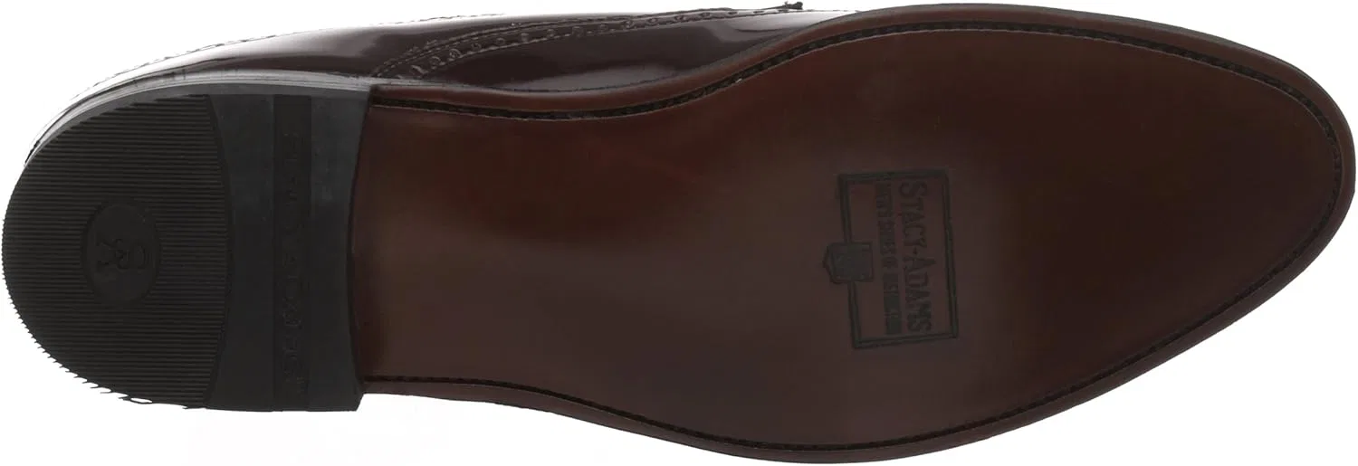 Мужские туфли Stacy Adams Dayton Ostrich Oxford, Brown — фото 4