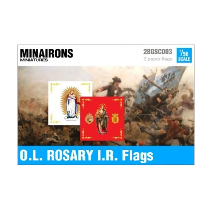 

Флаги Богоматери Розария IR, War of Spanish Succession - Decals & Flags (1:56)