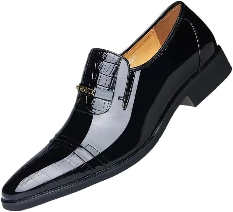Лоферы кожаные водонепроницаемые Oxford Black UOPYNE