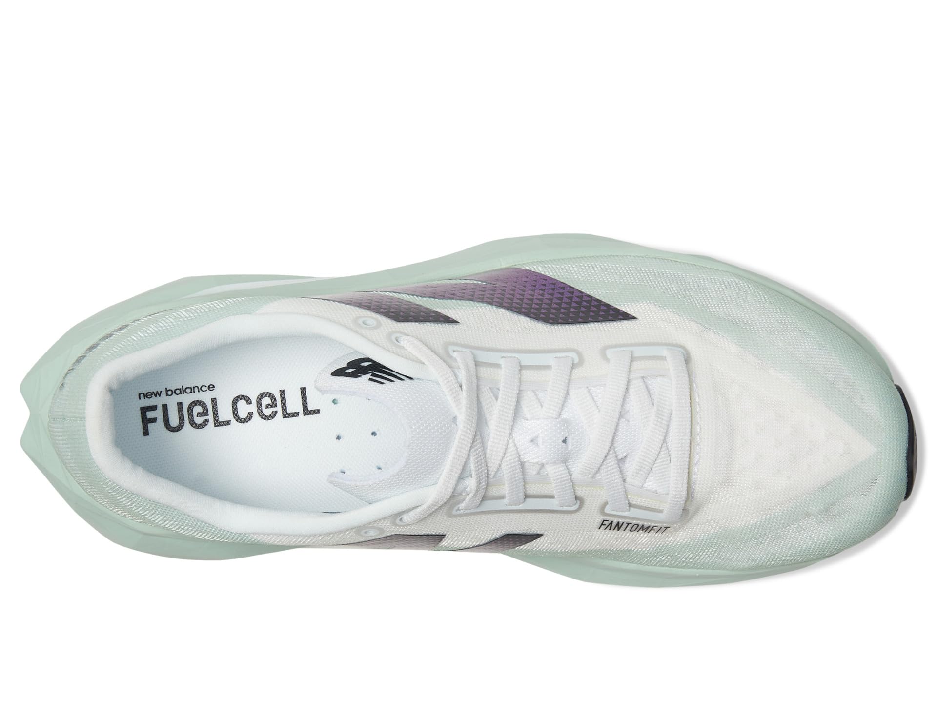 Кроссовки New Balance Fuelcell Rebel V4, Clay Ash/White/Black — фото 2