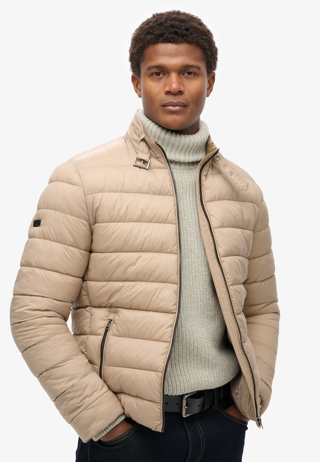 

Зимняя куртка PADDED Superdry, бежевый