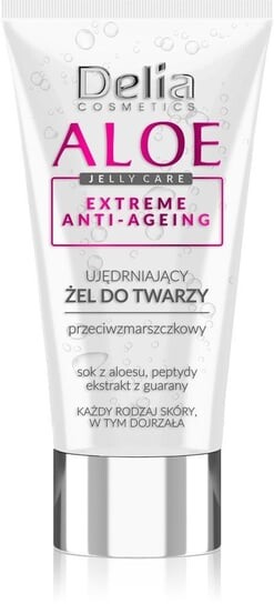 Укрепляющий гель для лица 50 мл Delia Cosmetics Aloe Jelly Care — фото 2