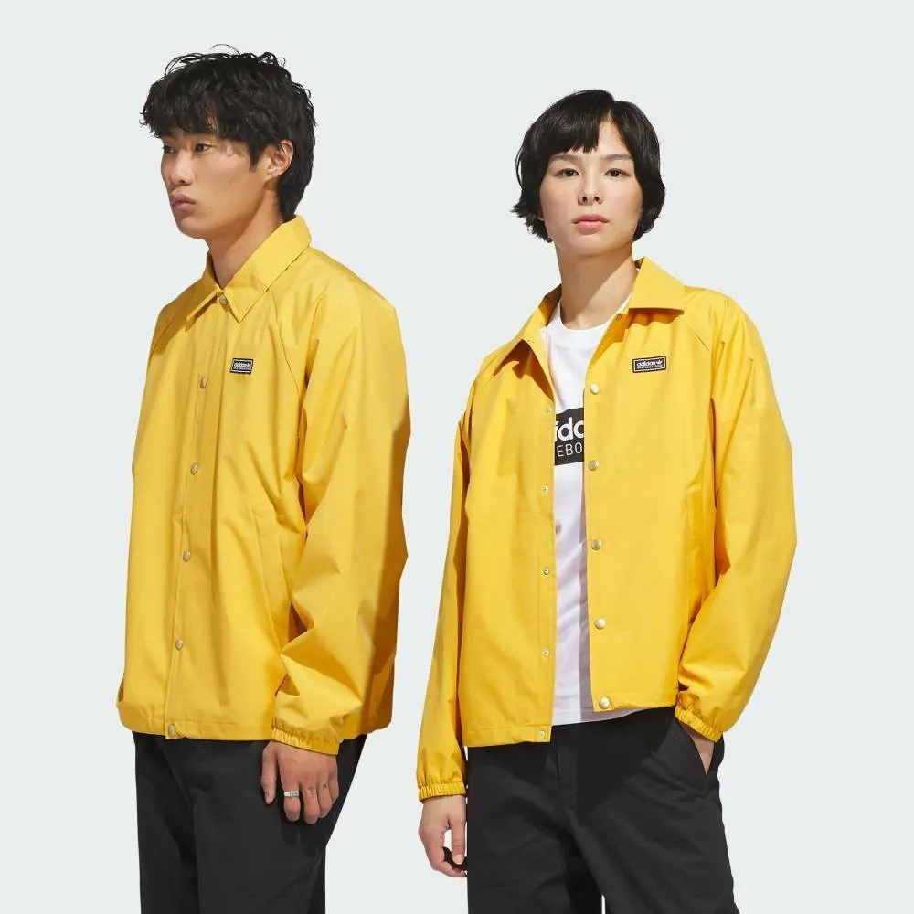 Куртка тренера по скейтбордингу Adidas, цвет Yellow