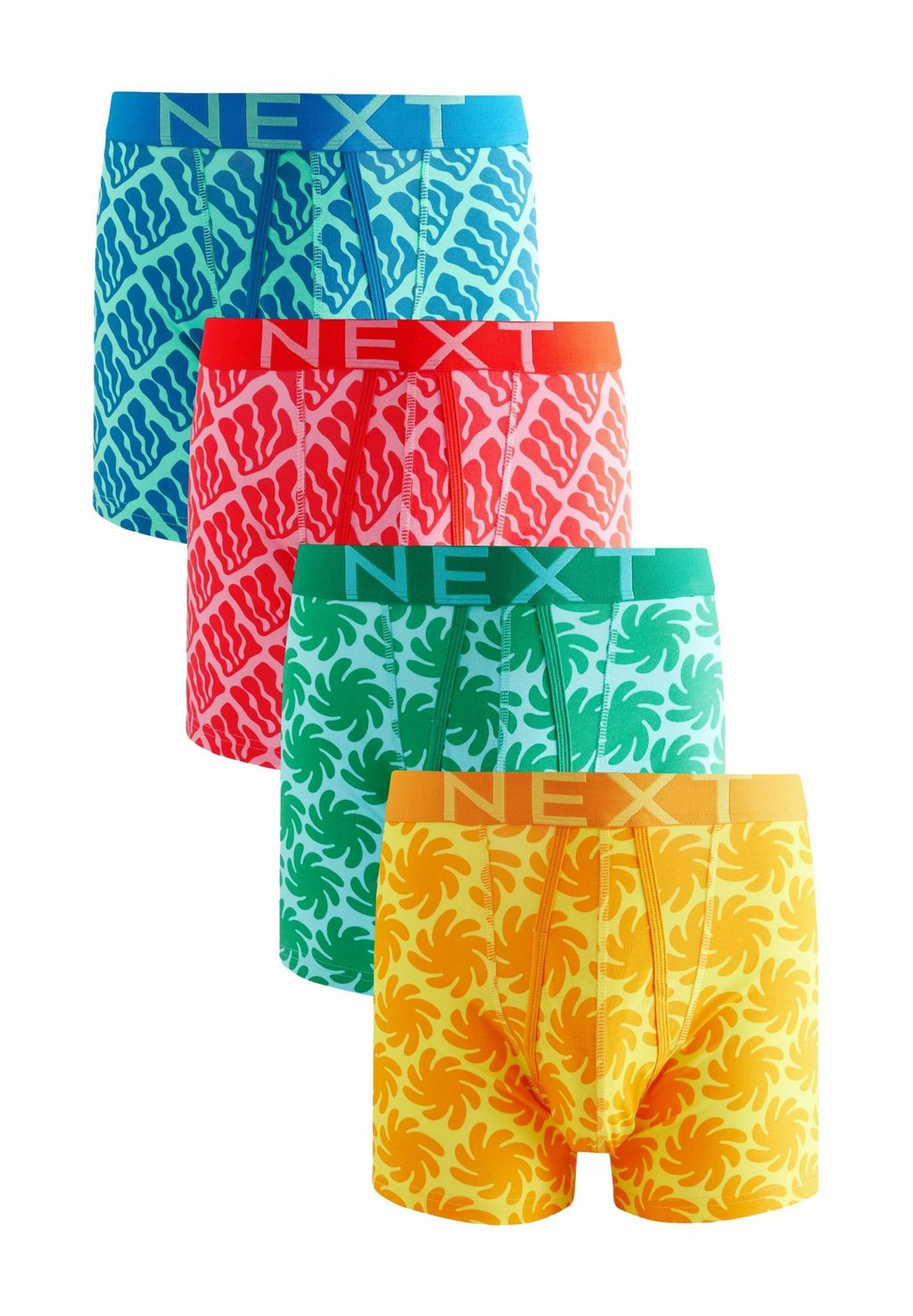 

Брюки GEOMETRIC FIT - A-FRONT 4 PACK Next, синий
