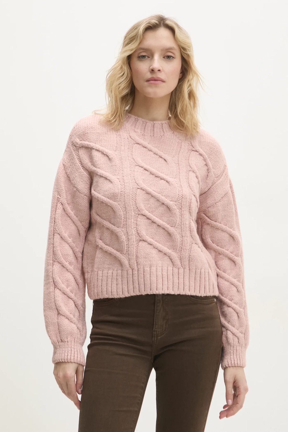 

Свитер Answear Lab, розовый