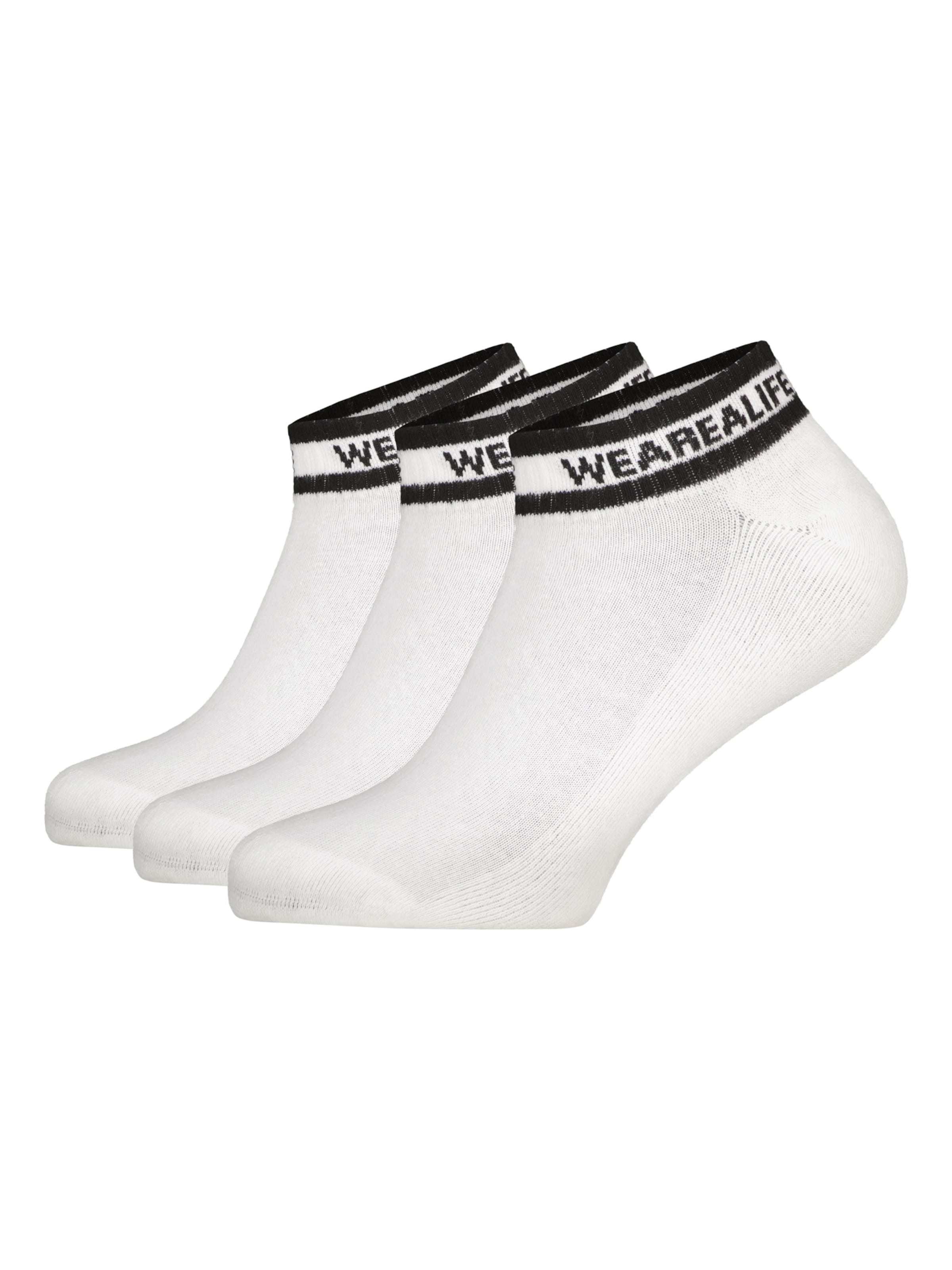 

Alife & kickin Носки 'JohnnyAK' в белом цвете