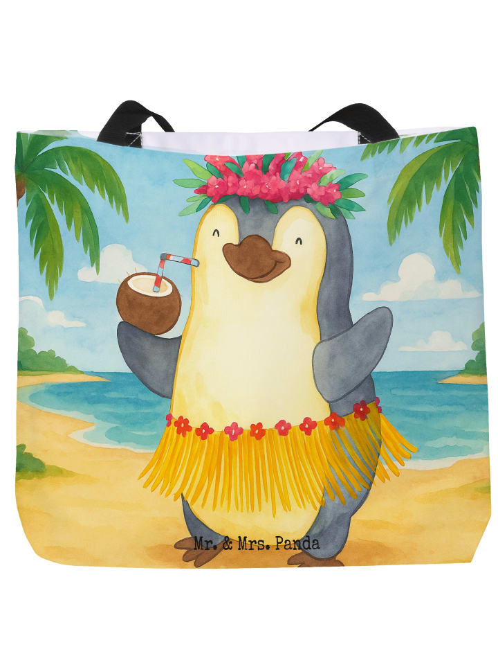 

Mr. & Mrs. Panda Сумка-шоппер Penguin Coconut Design белого цвета без надписи