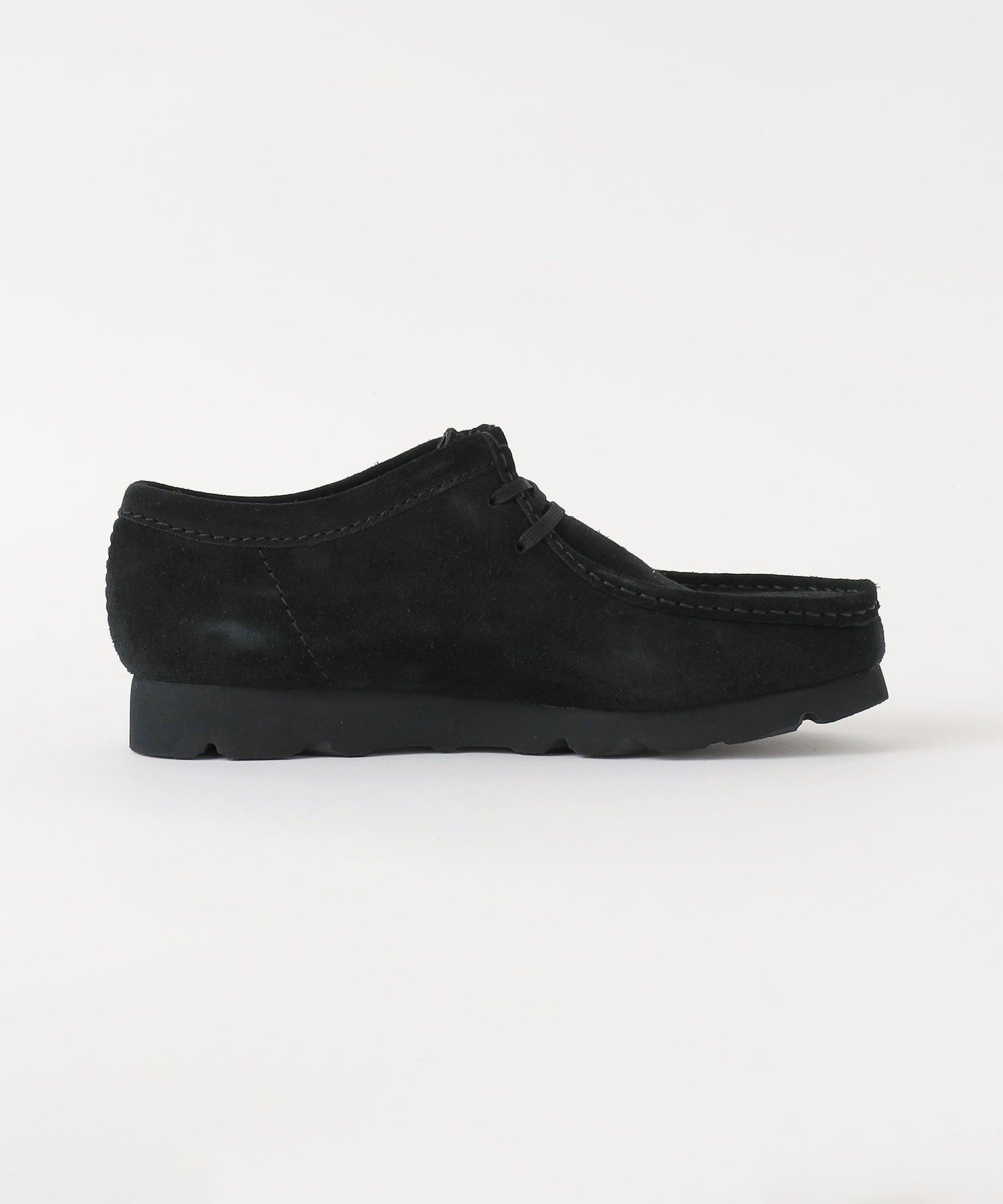 Обувь Clarks Originals Wallabee GTX Gore-Tex United Arrows Green Label Relaxing, Black — фото 4