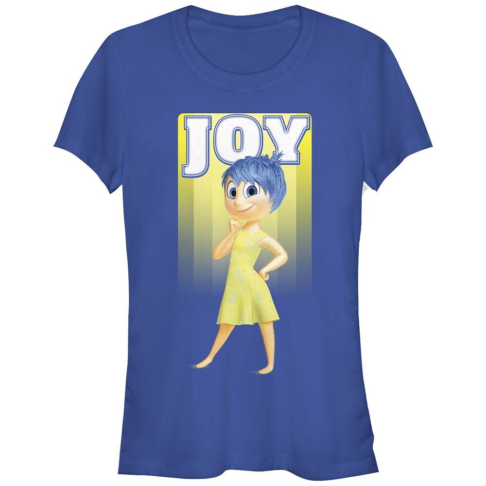 

Футболка с рисунком Disney's Inside Out Joy Juniors, цвет Royal