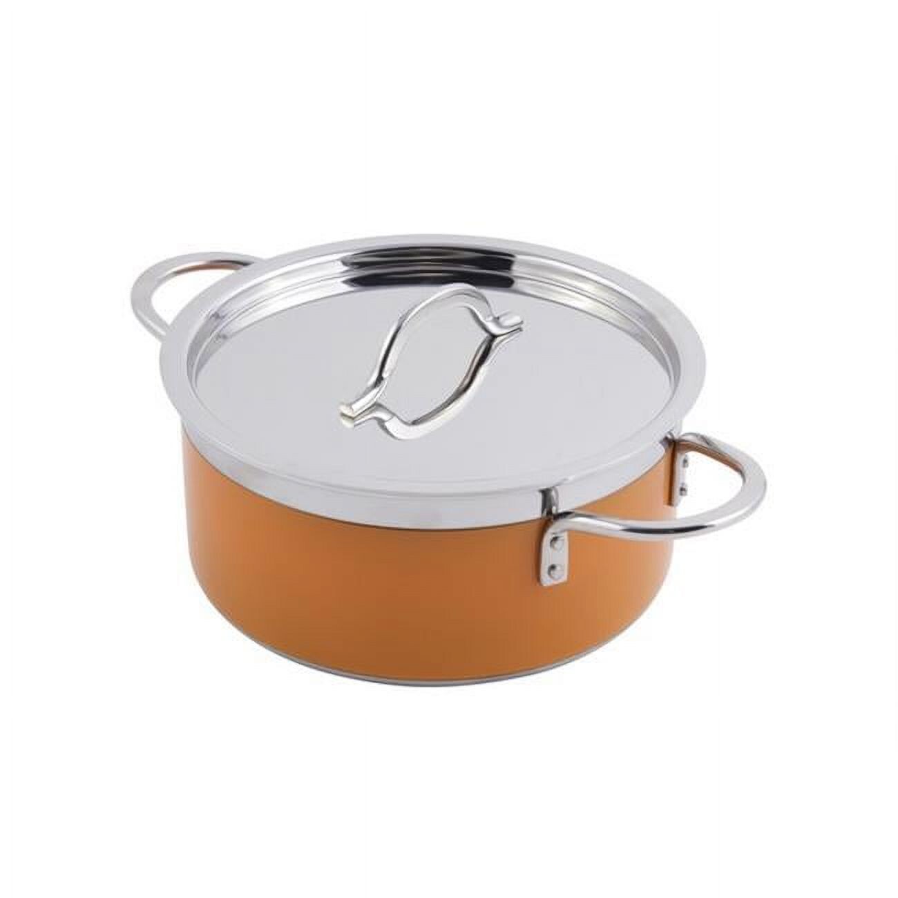 

Кастрюля с крышкой Bon Chef 1 л, оранжевый