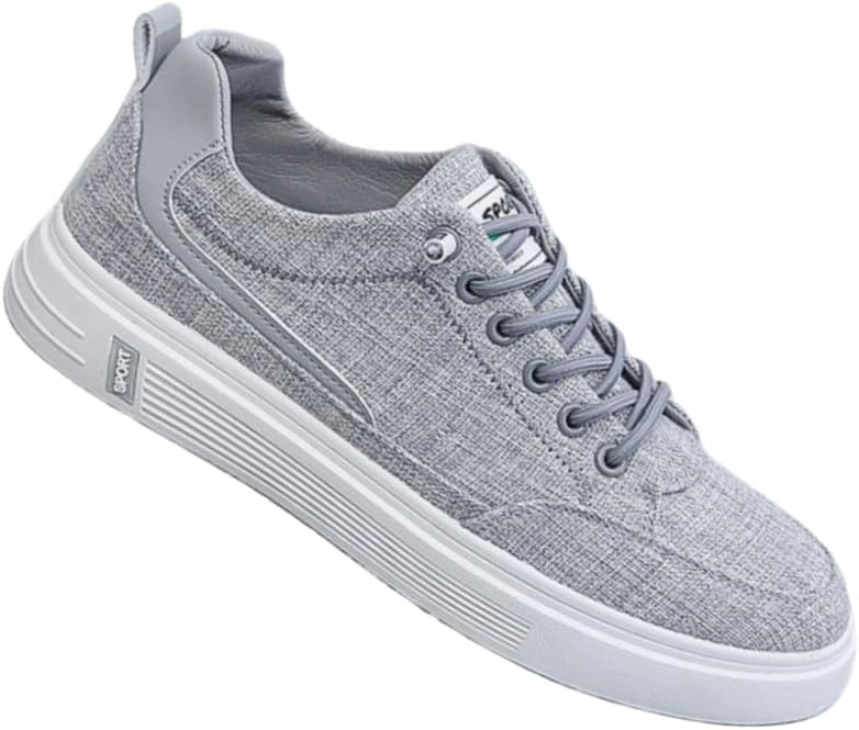 

Мужские дышащие спортивные кроссовки низкого профиля - с амортизирующими стельками из EVA, поддержкой свода стопы и противоскользящей резиновой подошвой. Подходят для комфорта в течение всего дня Clolinde, серый