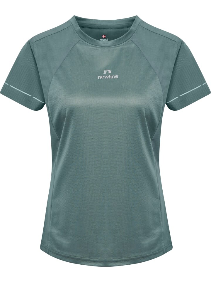 

Спортивная футболка Newline S/S Nwlbreathe Laufen Damen, цвет balsam green