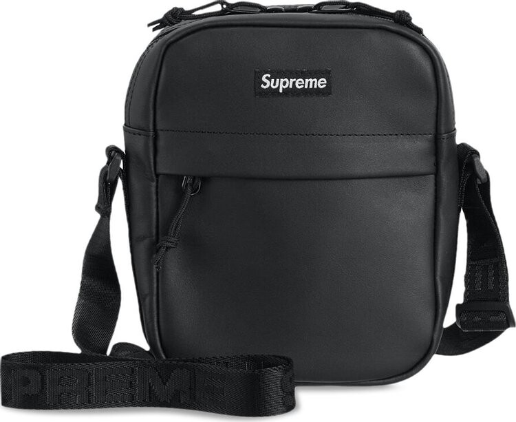 

Сумка через плечо Supreme Leather 'Black', черный