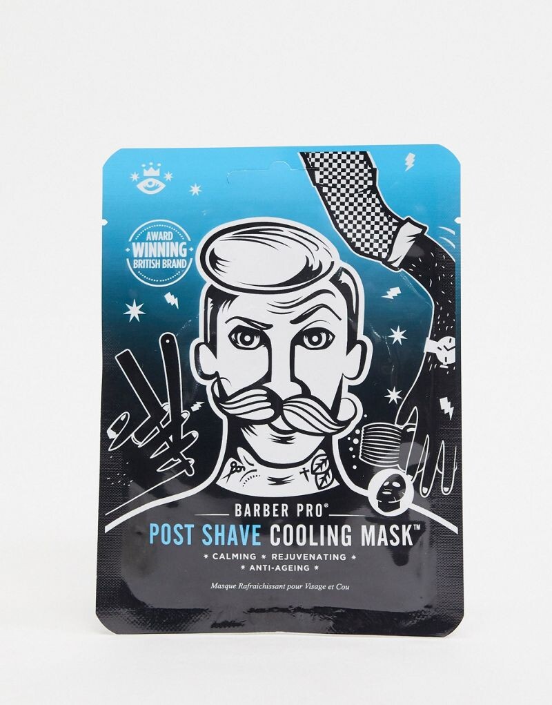 

Охлаждающая маска после бритья Barber Pro, Post shave