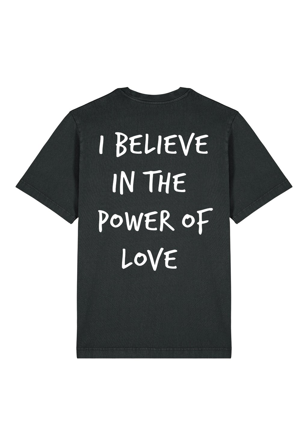 

Футболка с принтом POWER OF LOVE BACK HEAVYWEIGHT Mira Paris, цвет Washed Black