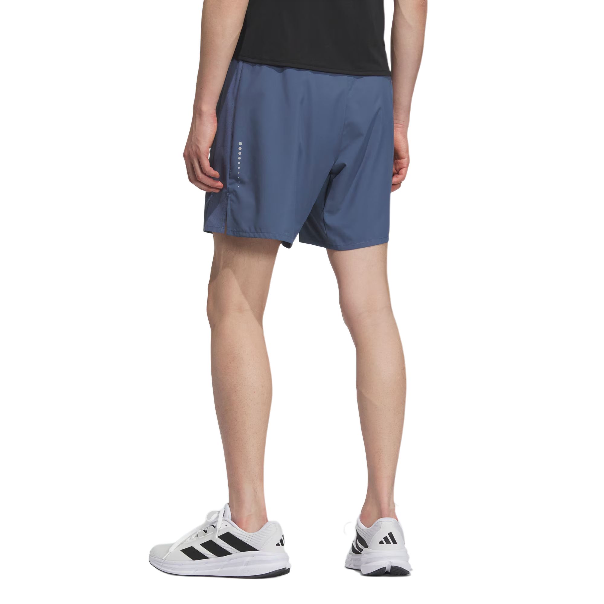 Adidas Повседневные шорты мужские Soft Ink Blue/Dark Silver Gray — фото 3