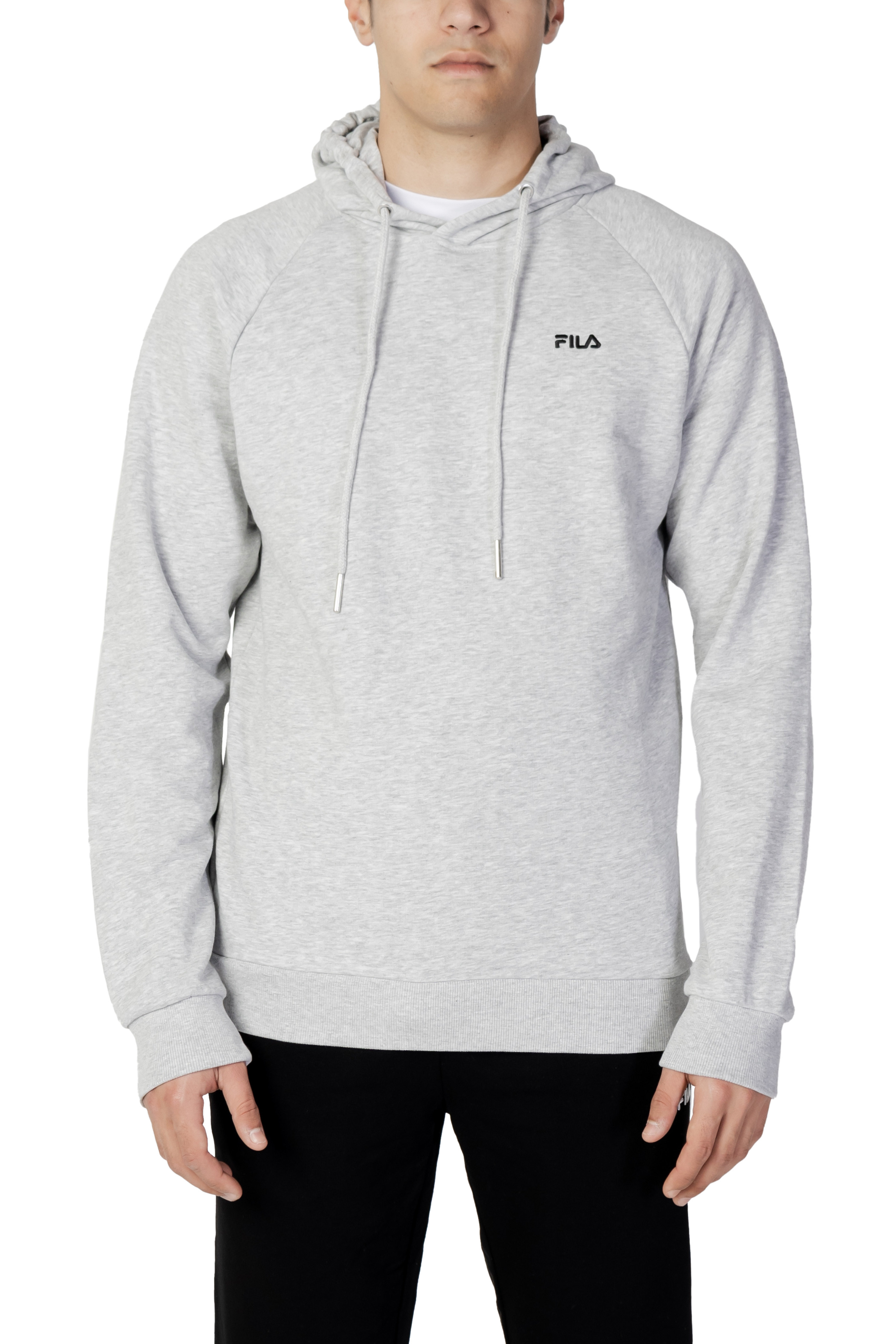 

Толстовка мужская Fila с капюшоном, светло-серый