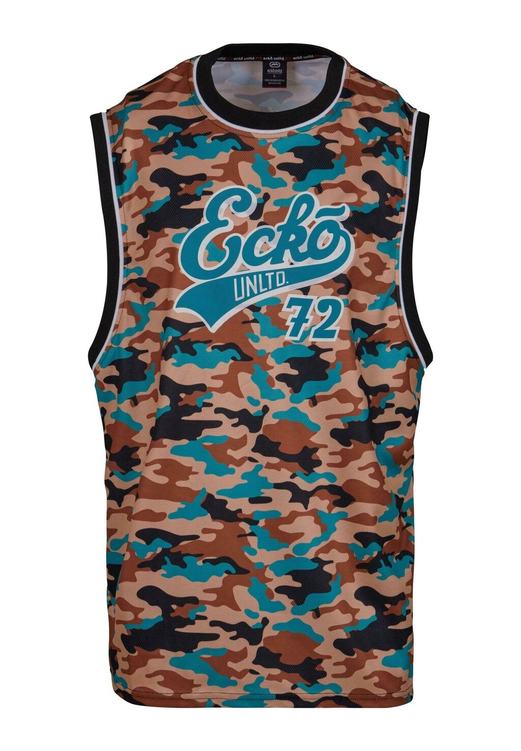 

Топ Bball ecko unltd., камуфляжный черно-зеленый