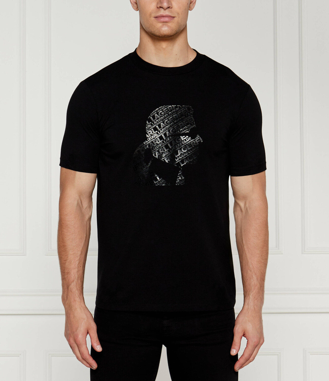 

Футболка Karl Lagerfeld Regular Fit, черный