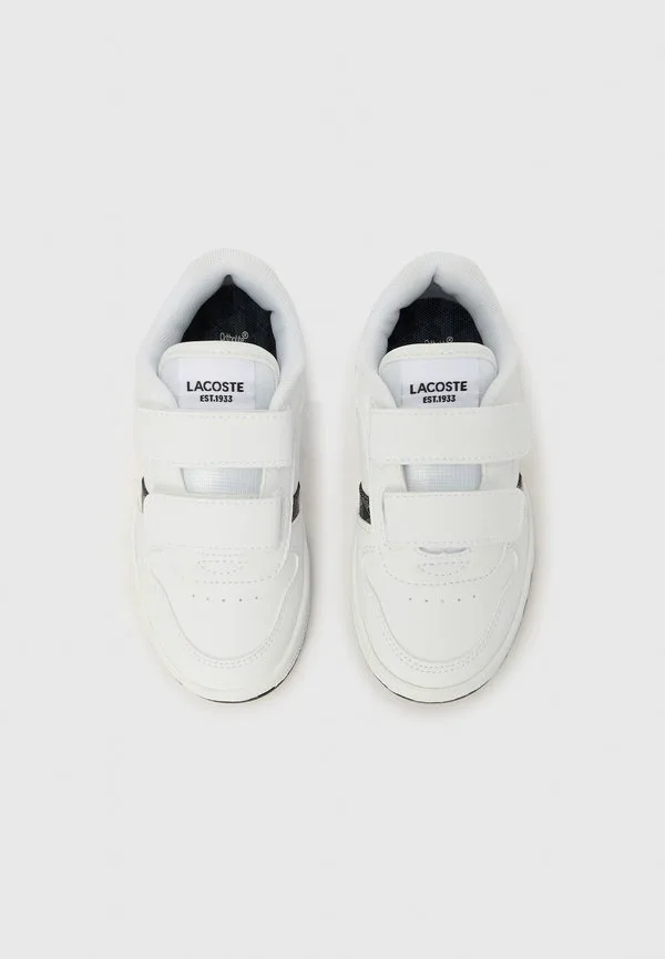 Кроссовки унисекс с т-образным зажимом Lacoste, White/Black — фото 4