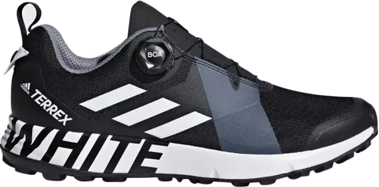 

Кроссовки Adidas White Mountaineering x Terrex Two Boa 'Black', черный