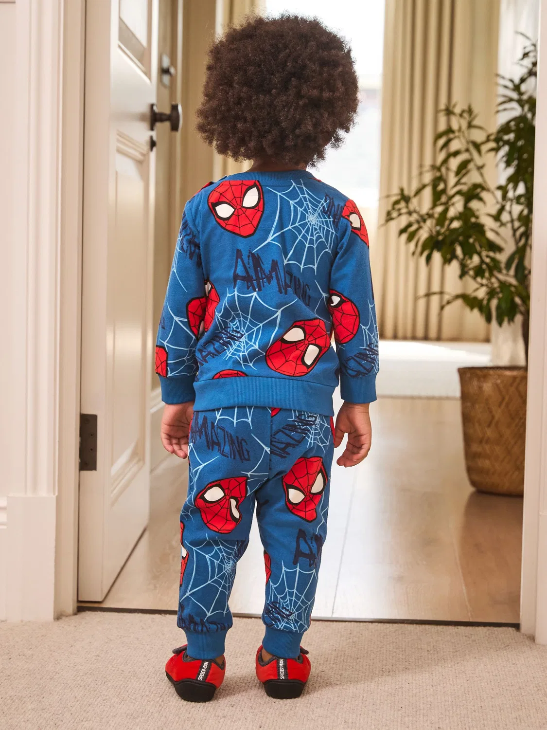 Пижама Spiderman Single Cosy Fleece License Next, Navy Spiderman — фото 2