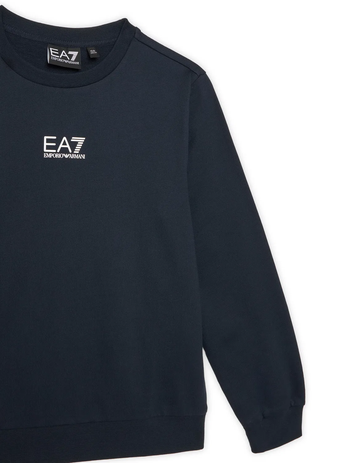 Толстовка стандартного кроя для мальчика Ea7 Emporio Armani, темно-синий — фото 3