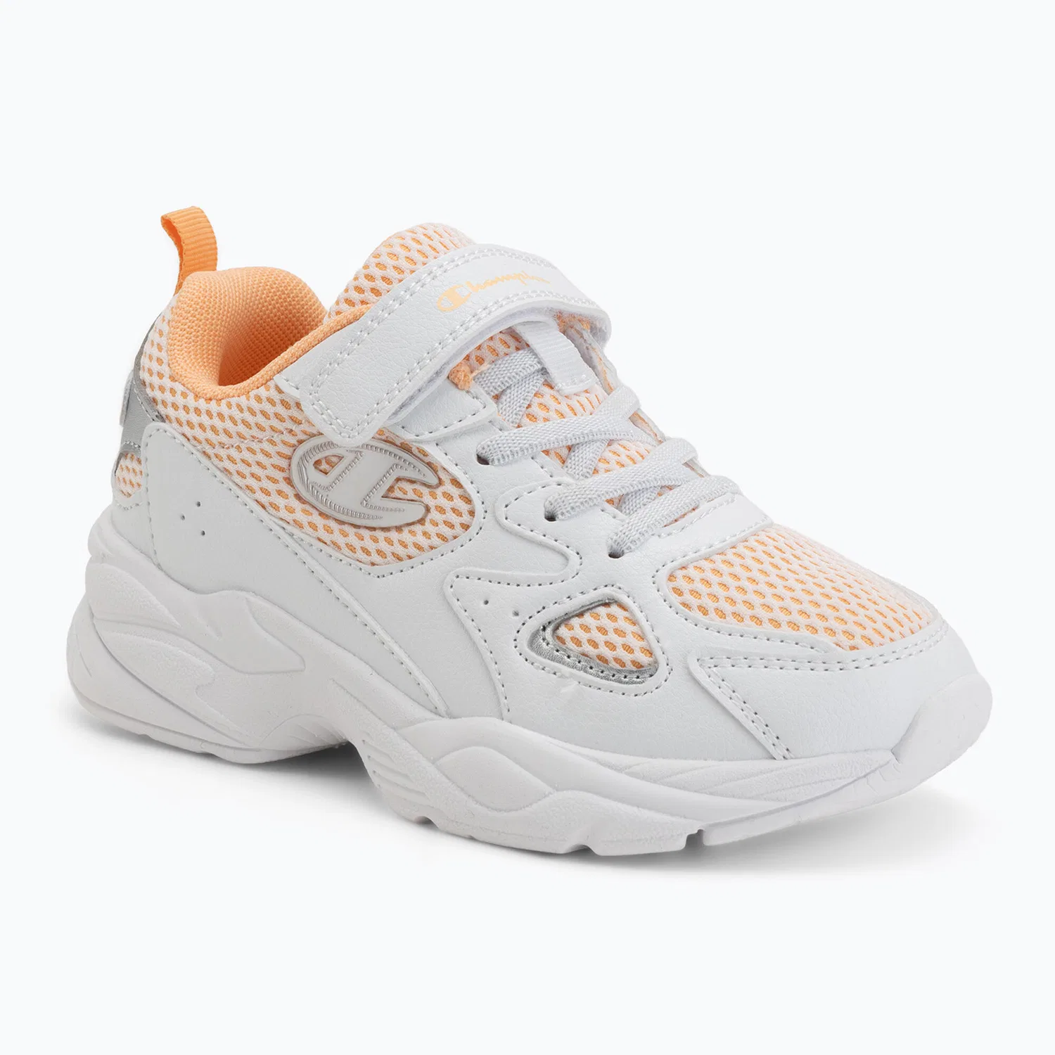 Детские кроссовки с липучками Champion Countess Evolve G PS Low Cut, Цвет: Weiss